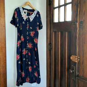 Coco Blanco 90s extra long Baby Doll Dress OBO